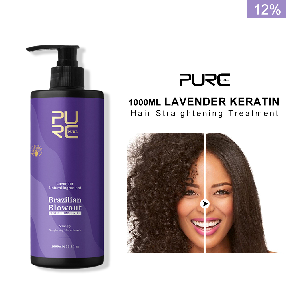 Hair Care Korean Products - PURC Lavender 12% Brazilian Keratin Straightening