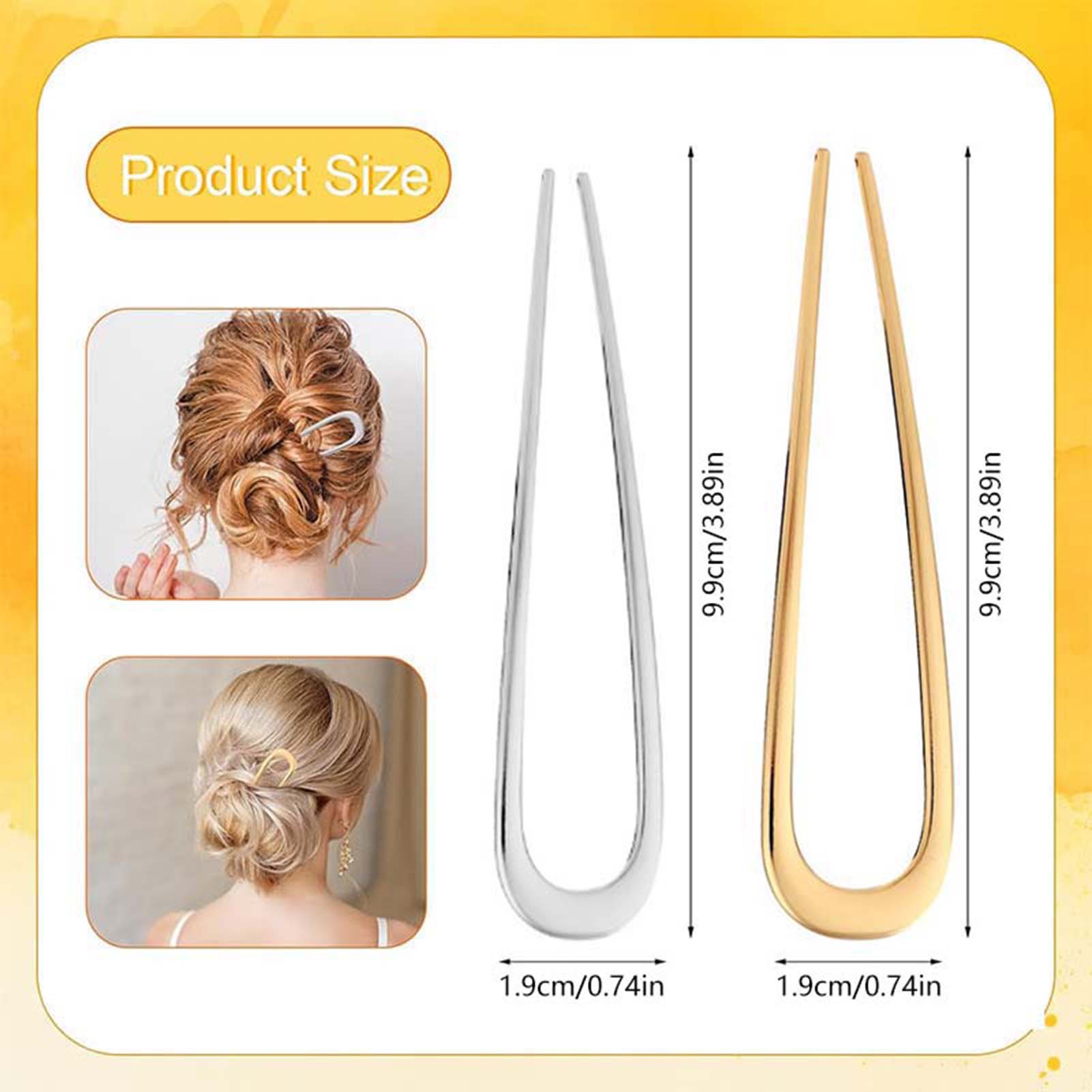French U Shaped Hair Pins Vint - Hair Care Guide ulasan dan harga