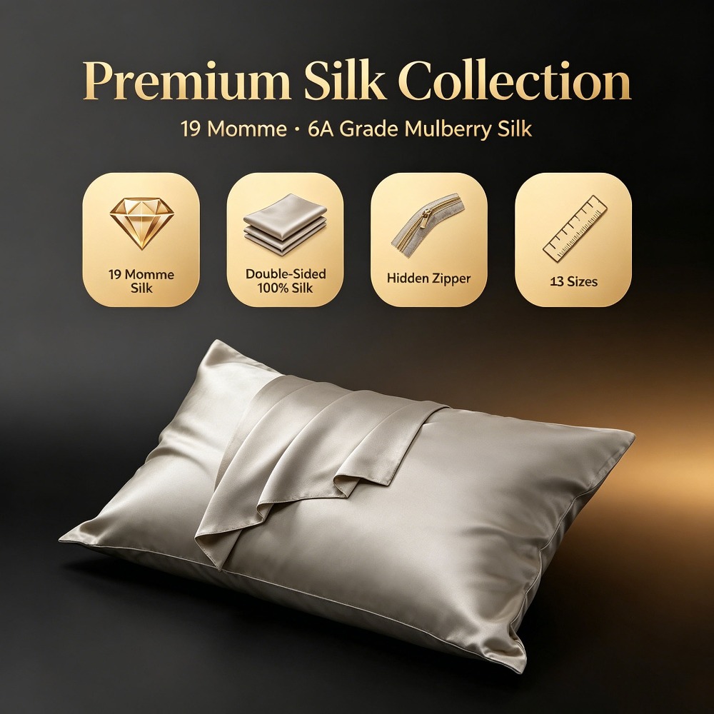 19 Momme Mulberry Silk Pillowc - Hair Care Hospital ulasan dan harga