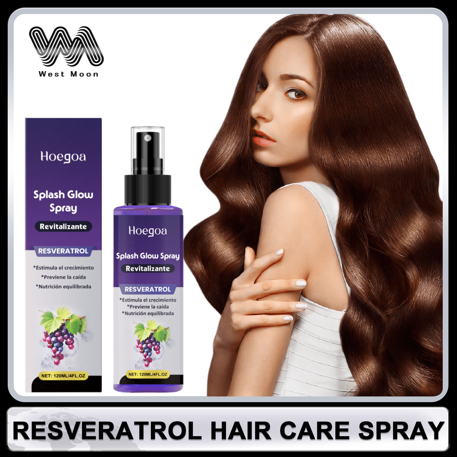 Resveratrol Hair Care Spray An - Hair Care For Hair Loss ulasan dan harga