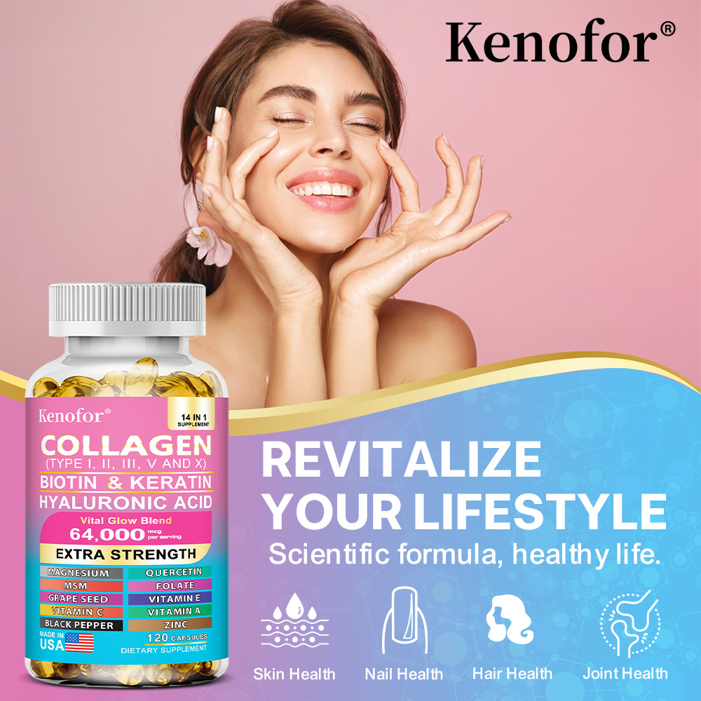 Complex Collagen Capsules, Bri - Hair Care Vitamin ulasan dan harga