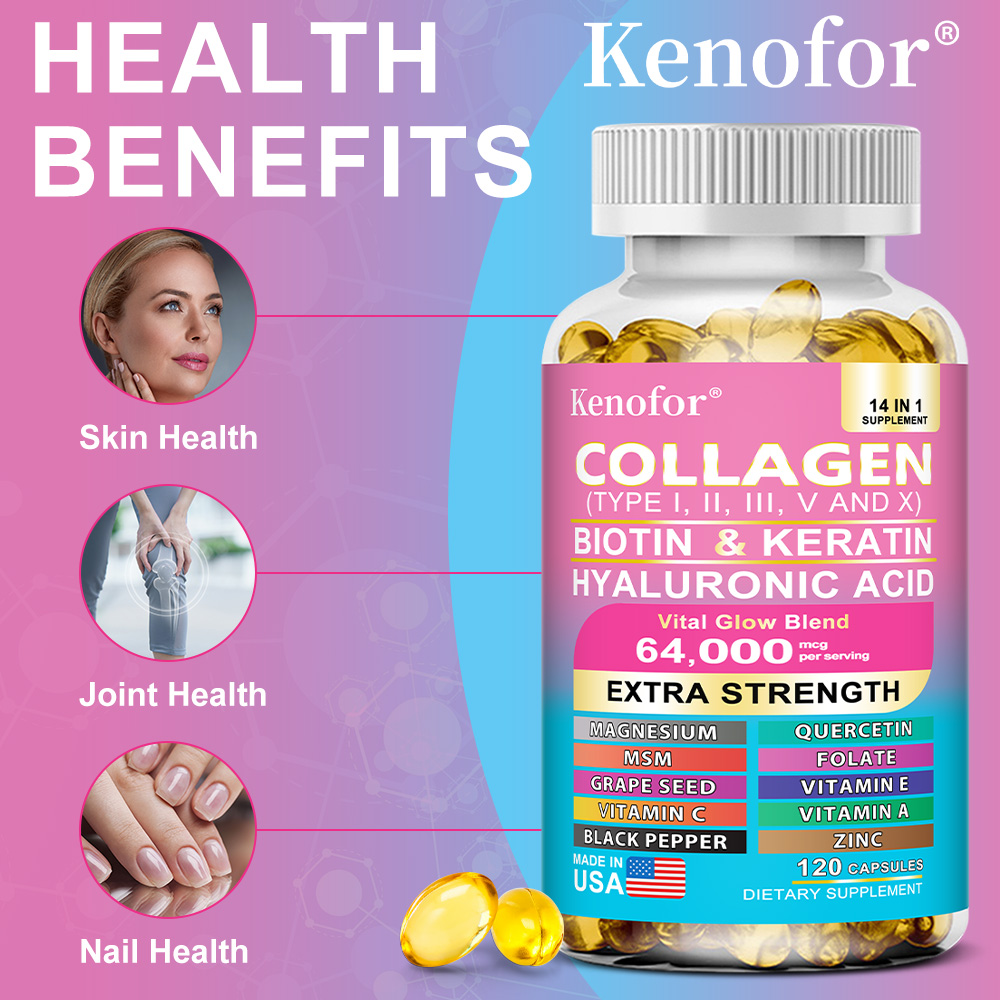 Complex Collagen Capsules, Bri - Hair Care Vitamin ulasan dan harga