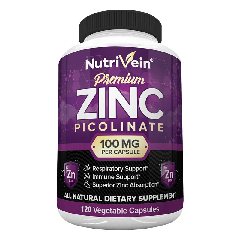 Premium Zinc Picolinate 100mg  - Hair Care Vitamin ulasan dan harga