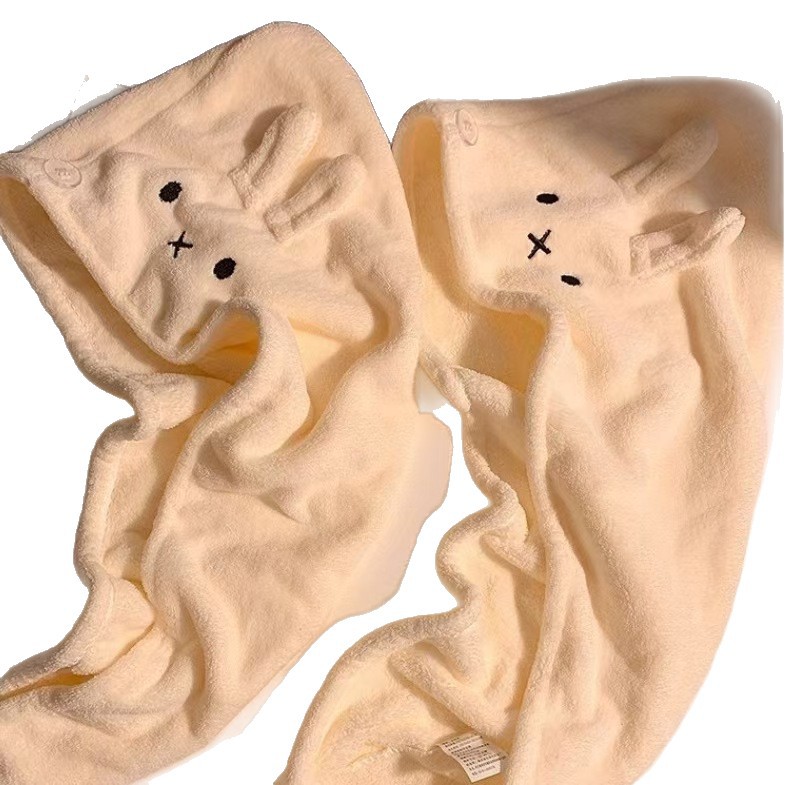 Cute Rabbit Ear Hat Miffy Dry  - Hair Care Japan Products ulasan dan harga
