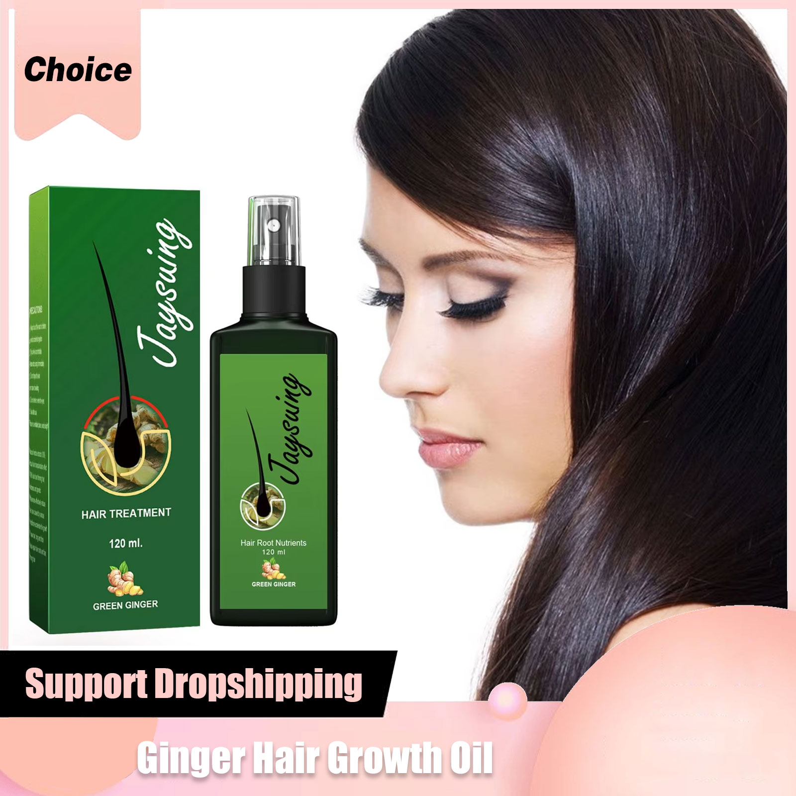 Fast Ginger Hair Growth Spray  - Hair Care For Hair Loss ulasan dan harga