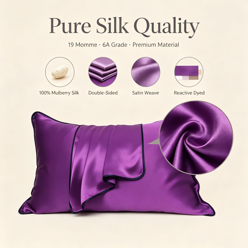 Double-Sided 19 Momme Mulberry - Hair Care Hospital ulasan dan harga