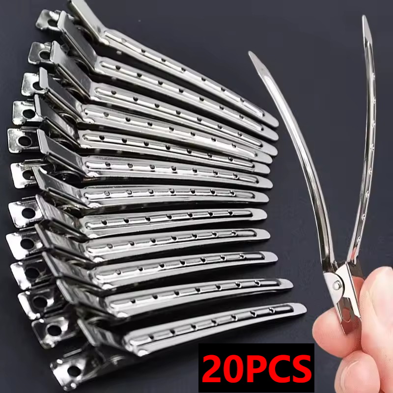 Woman Silver Hair Clips Metal  - Hair Care Guide ulasan dan harga