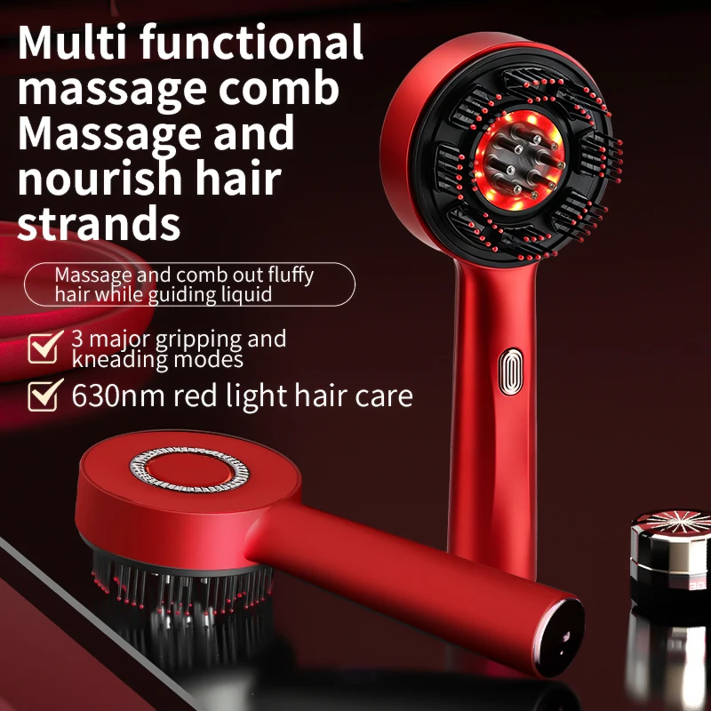 Electric Massage Comb Portable - Hair Care Essential Oil ulasan dan harga