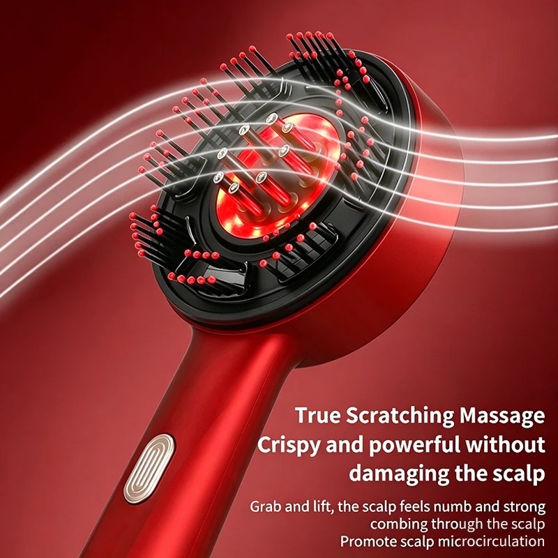 Electric Massage Comb Portable - Hair Care Essential Oil ulasan dan harga
