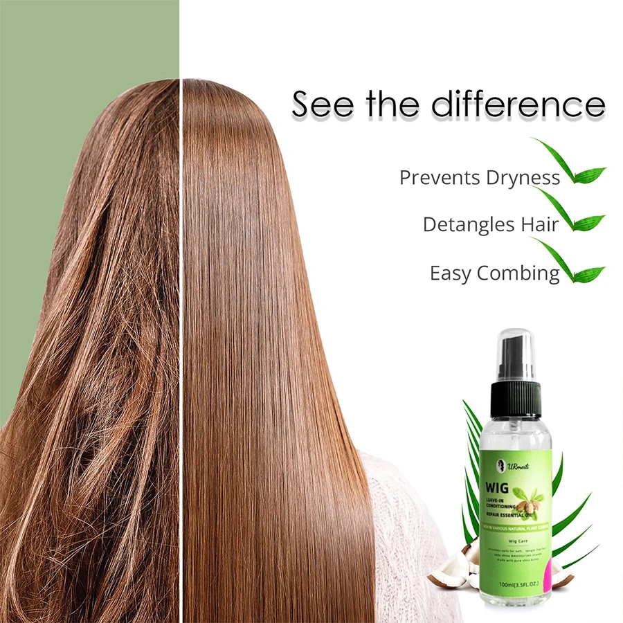 100ml Wig Care Leave In Condit - Hair Care Essential Oil ulasan dan harga
