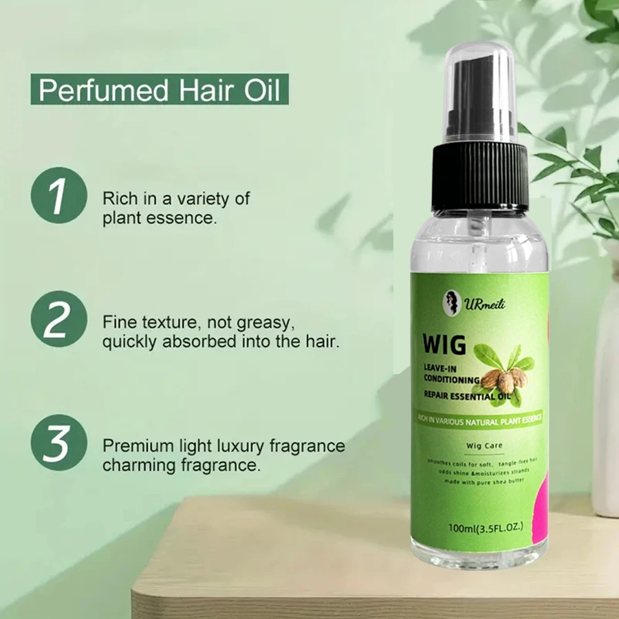 100ml Wig Care Leave In Condit - Hair Care Essential Oil ulasan dan harga