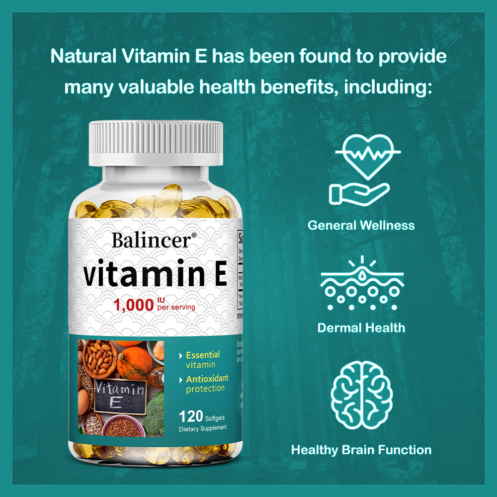 Natural Vitamin E Capsules, An - Hair Care Vitamin ulasan dan harga
