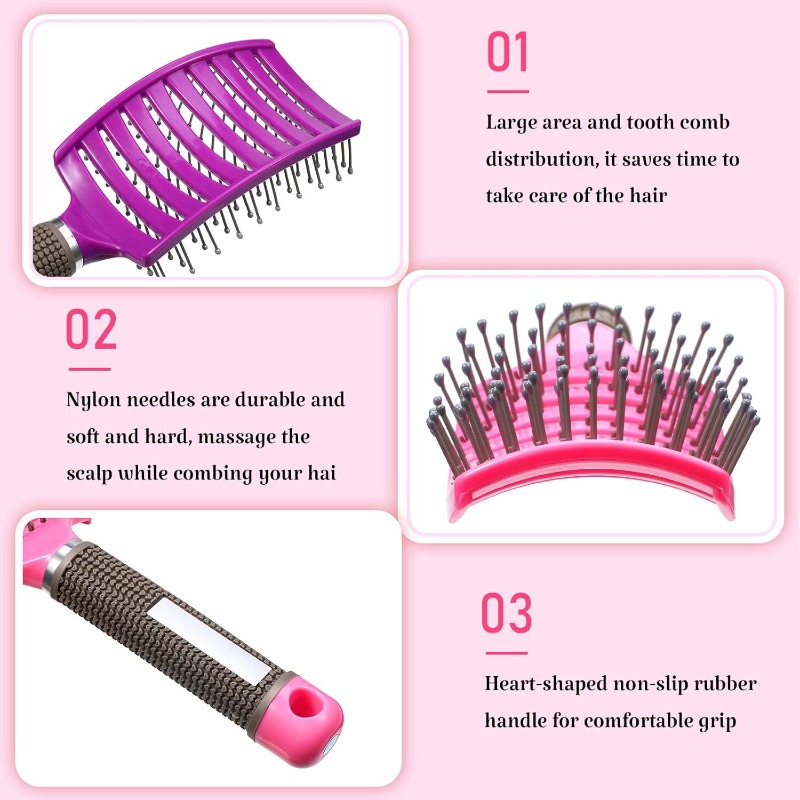 Hair Brush Hair Comb Detanglin - Hair Care Guide ulasan dan harga