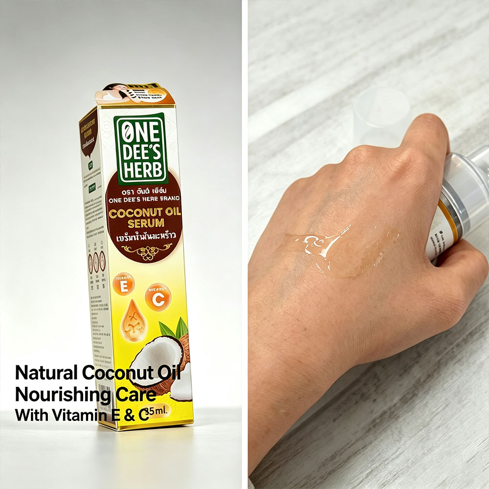 Thailand One Dee's Herb Coconu - Hair Care Vitamin ulasan dan harga
