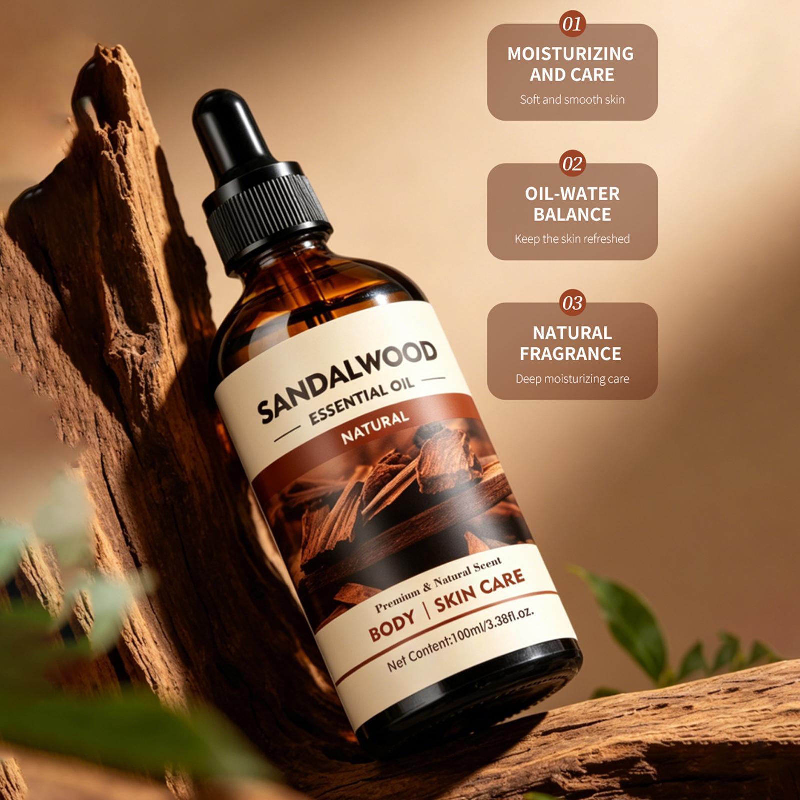 Sandalwood Fragrance Oil 100ml - Hair Care Essential Oil ulasan dan harga