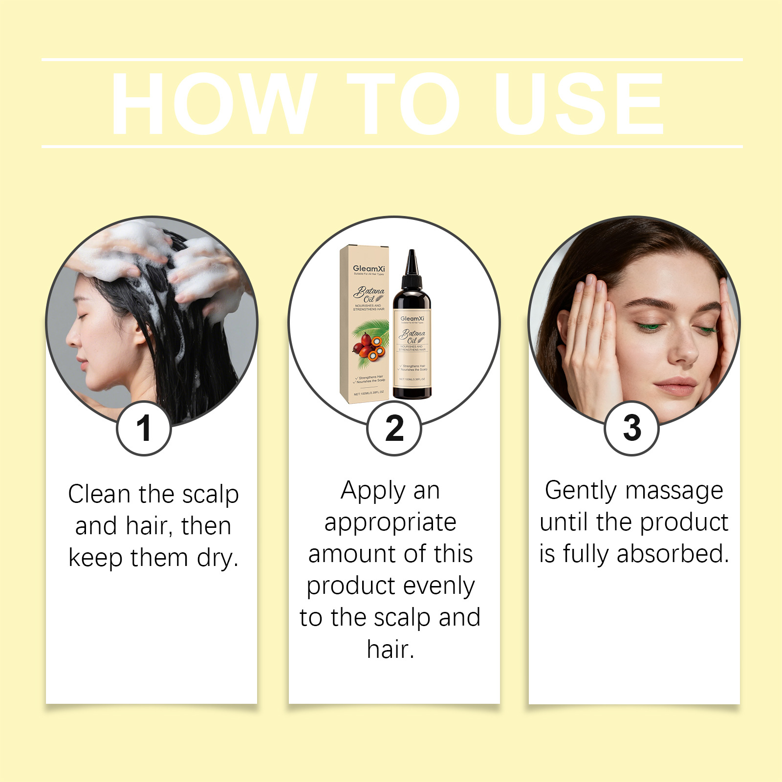 Batana Hair Essential Oil Stre - Hair Care For Hair Loss ulasan dan harga