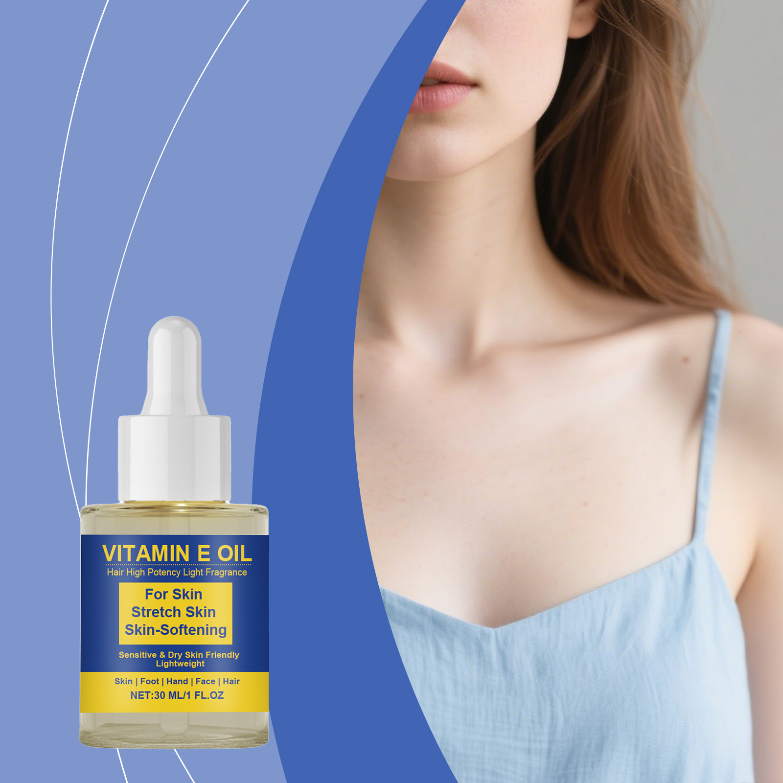 Vitamin E Oil - Gentle Hydrati - Hair Care Vitamin ulasan dan harga