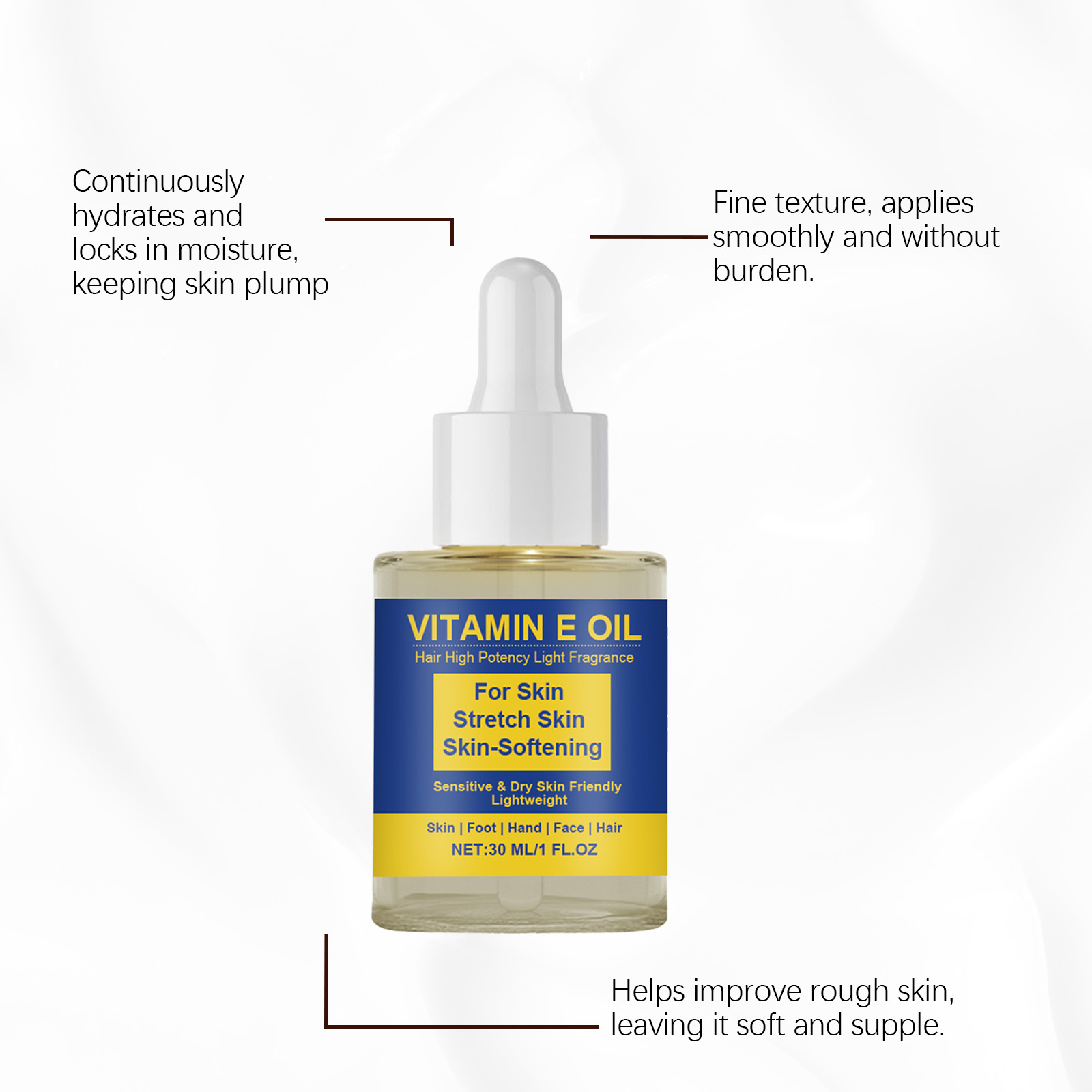 Vitamin E Oil - Gentle Hydrati - Hair Care Vitamin ulasan dan harga