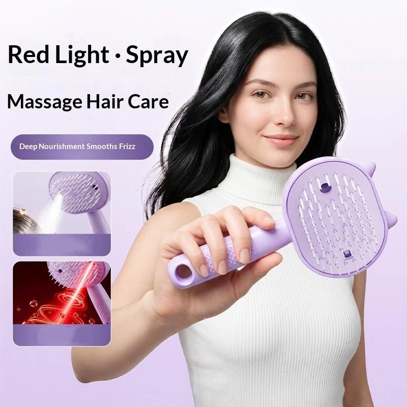 【H】1Pcs Cute Cat Ear Electric  - Hair Care Essential Oil ulasan dan harga