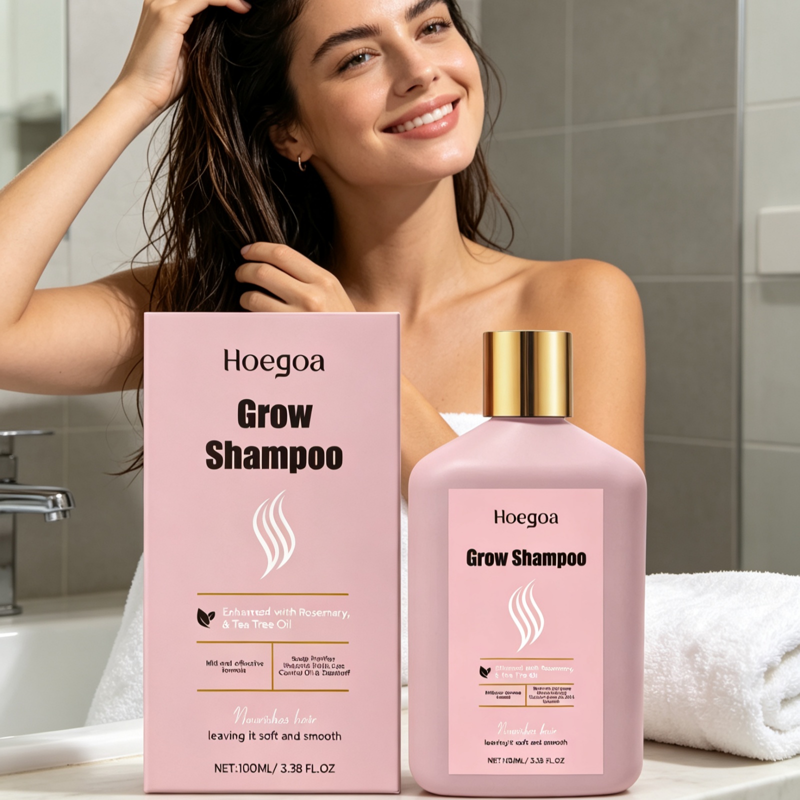Hoegoa Rosemary Hair Shampoo D - Hair Care Herbal ulasan dan harga
