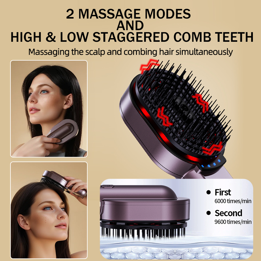 4-in-1 Massage Comb Essential  - Hair Care Essential Oil ulasan dan harga