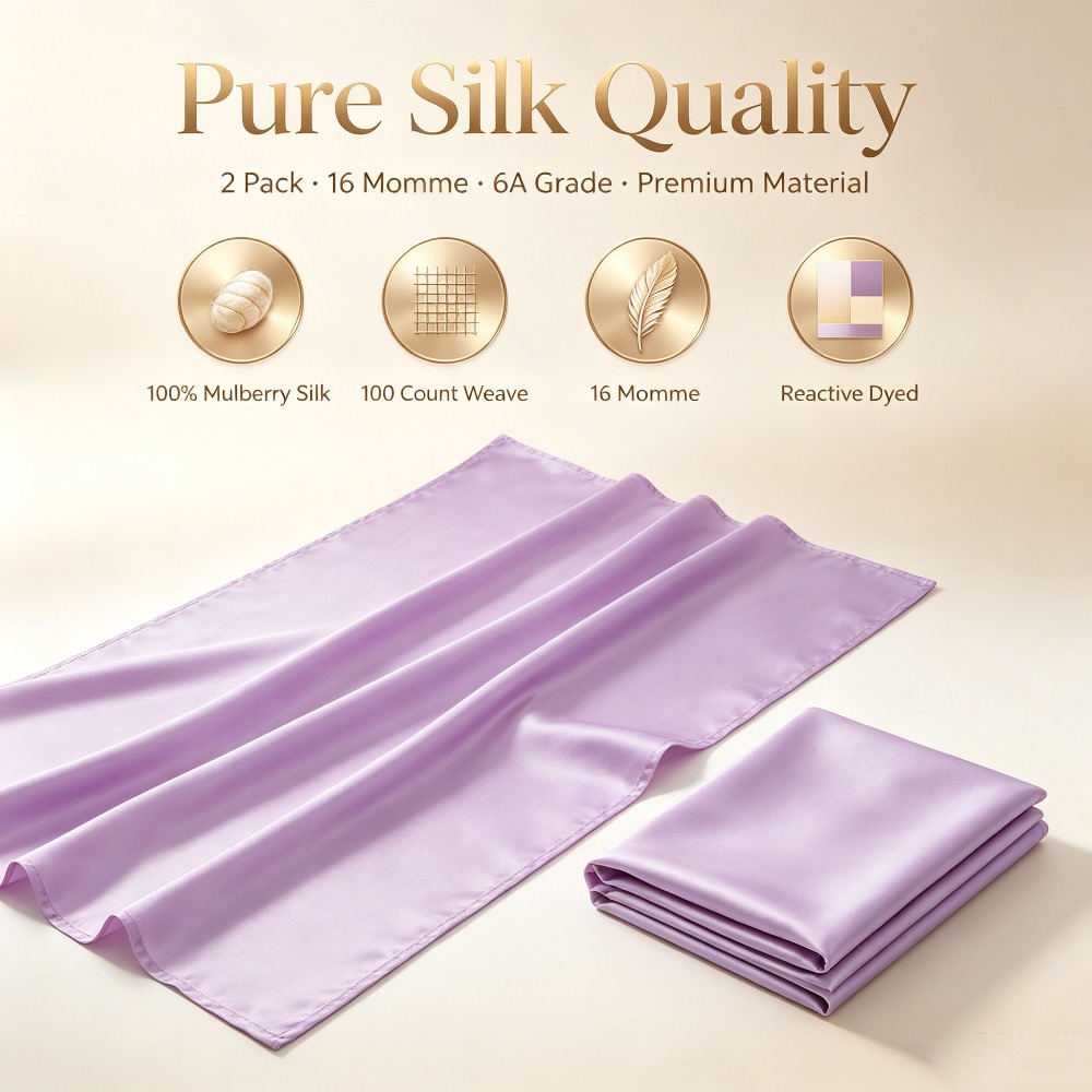2 Pack 16 Momme Mulberry Silk  - Hair Care Hospital ulasan dan harga