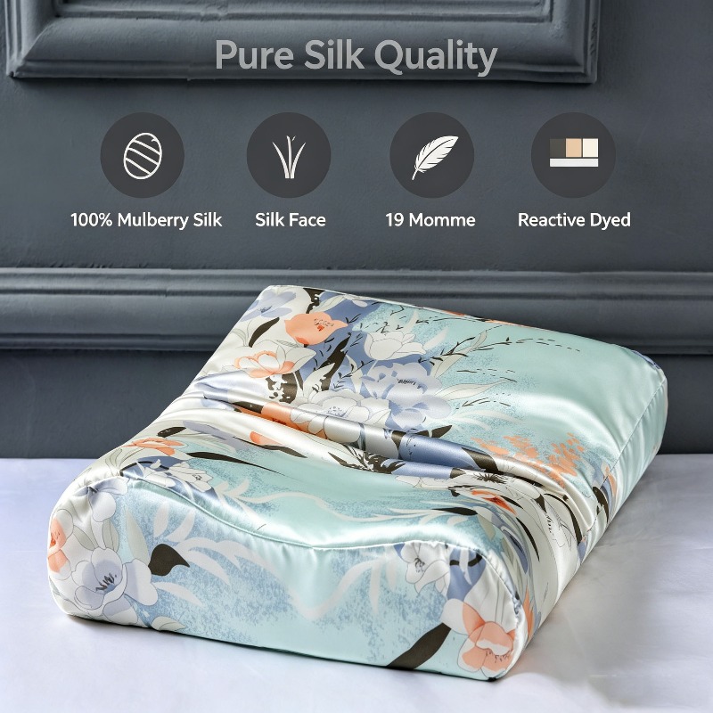 100% Mulberry Silk Latex Pillo - Hair Care Hospital ulasan dan harga