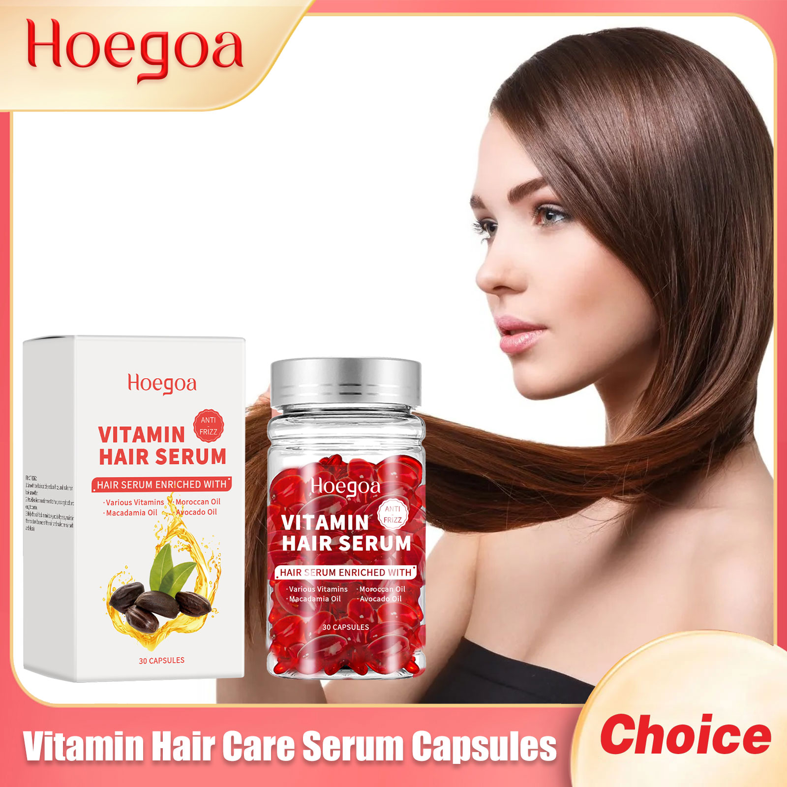 Vitamin Hair Care Serum Capsul - Hair Care Vitamin ulasan dan harga