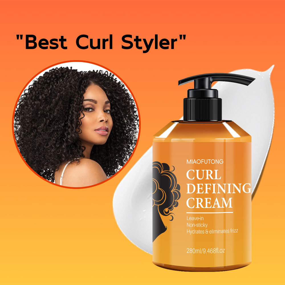 280ml Curly hair cream Elastic - Hair Care Korean Products ulasan dan harga