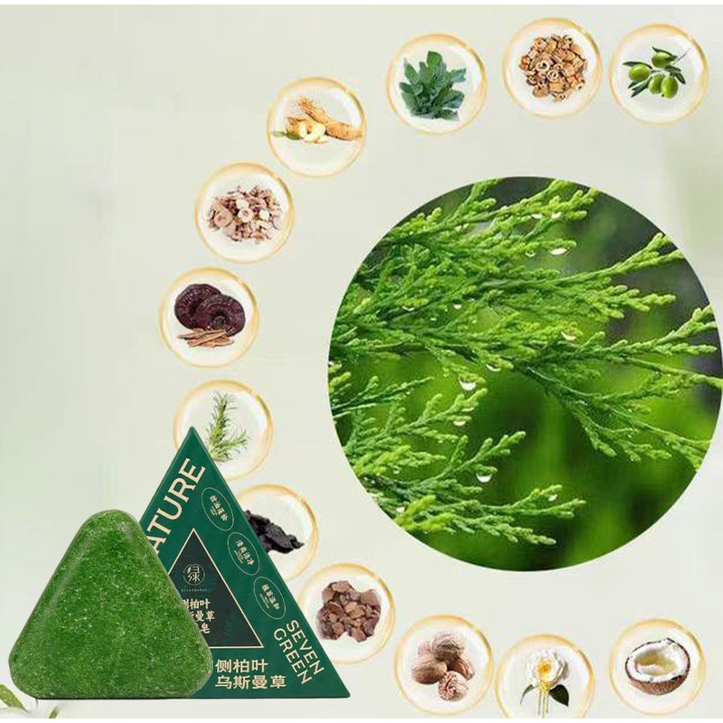 Usman Green Shampoo Soap Reduc - Hair Care Herbal ulasan dan harga