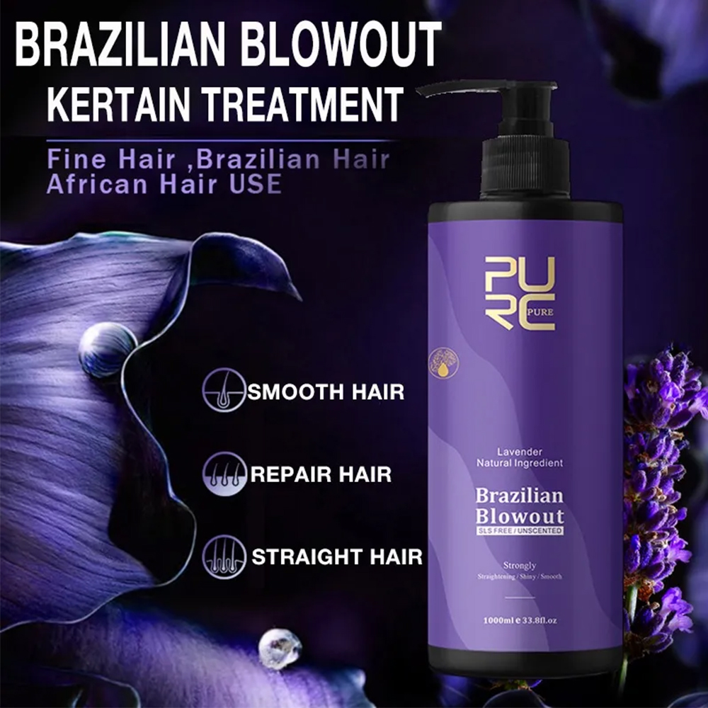 PURC Lavender 12% Brazilian Ke - Hair Care Korean Products ulasan dan harga